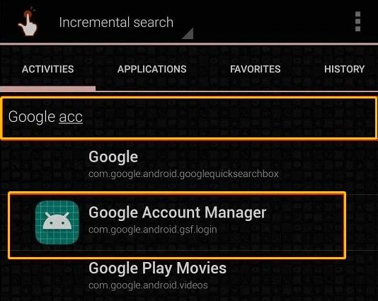 search-for-google-account-manager