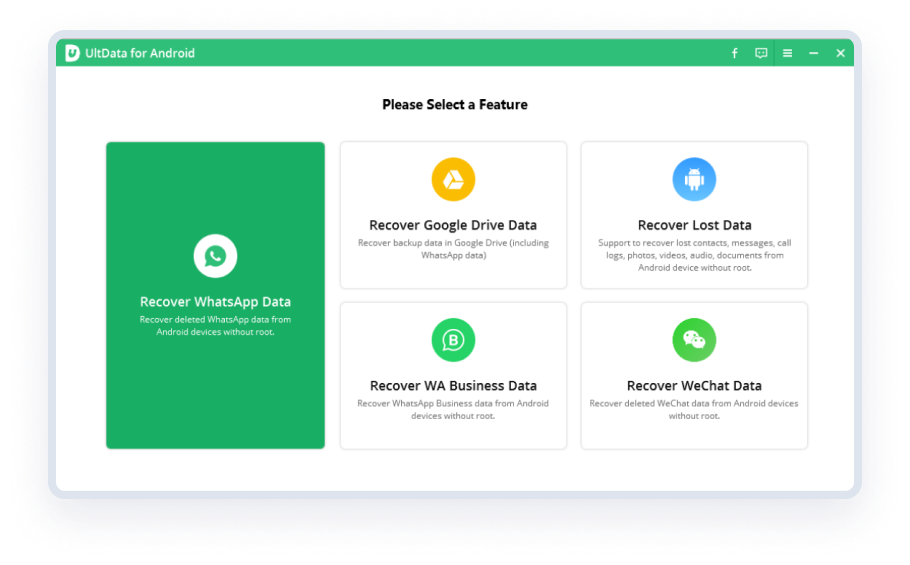 conectar al dispositivo en ultdata android