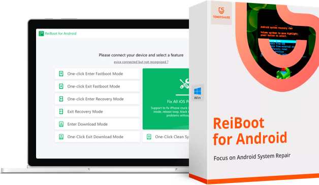 reiboot para android producto logo